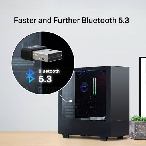 Adaptador USB Bluetooth Mercusys MA530 Bluetooth 5.45