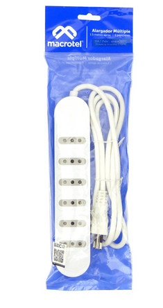 ALARGADOR ELÉCTRICO MACROTEL 6 ENTRADAS 1,5 METROS 2