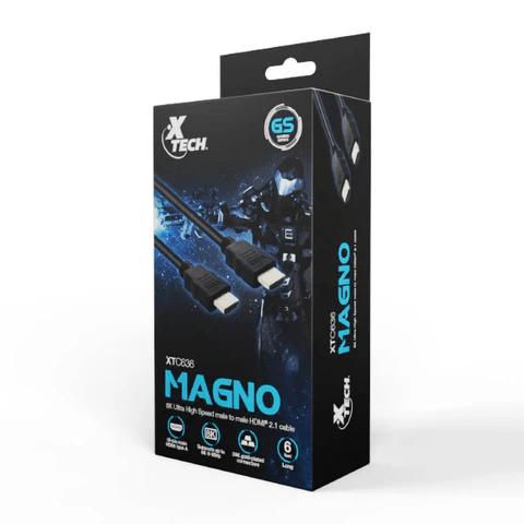 CABLE HDMI XTECH MAGNO  HDMI 2.1, 8K  60HZ, 1.8 METROS, 48GBP3