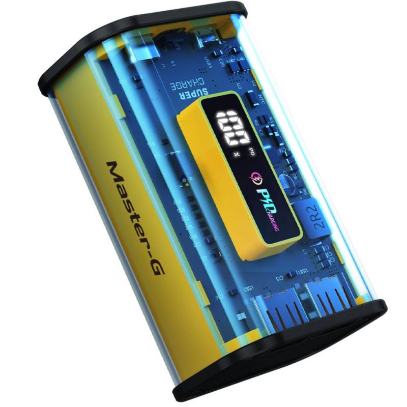 PORWE BANK CARGADOR PORTÁTIL MASTER G UCP10000T 10000MAH 22.5W 0