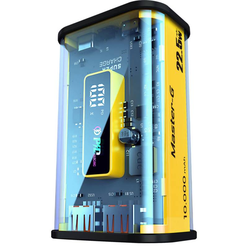 PORWE BANK CARGADOR PORTÁTIL MASTER G UCP10000T 10000MAH 22.5W4