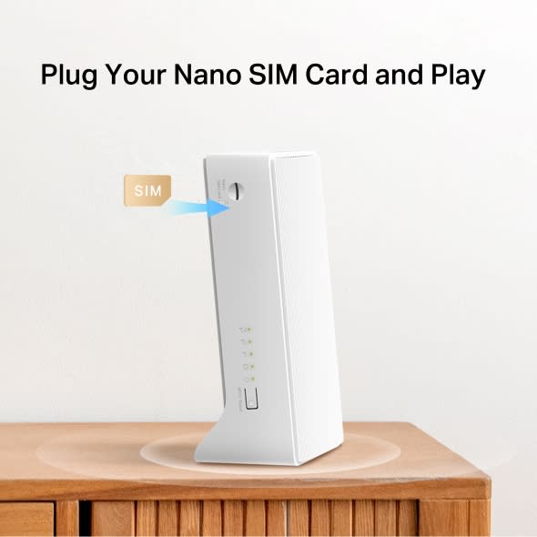 Router Inalámbrico 4G Mercusys Lte 3G Ac1200 Doble Banda Lan X1 Wan X15