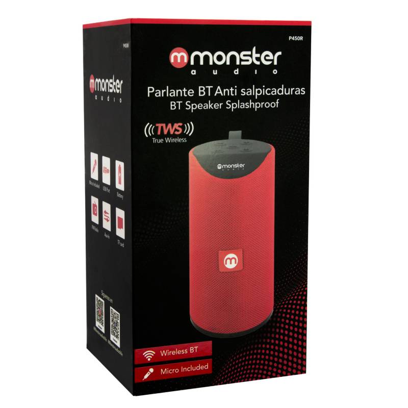 Parlante Bluetooth Monster Audio Mx4506