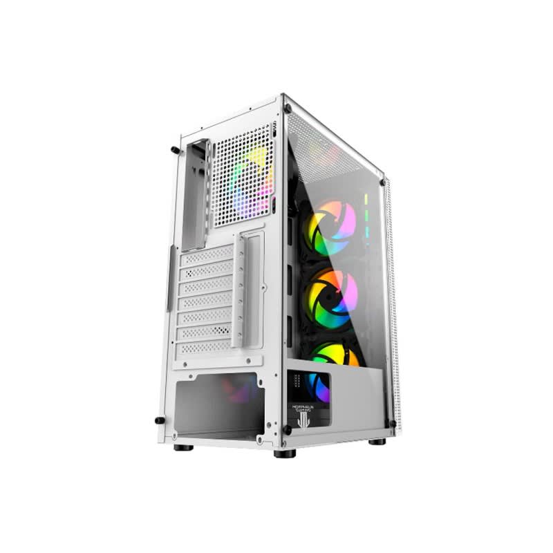GABINETE MORPHEUS 8010-W VIDRIO TEMPLADO USB 3.0 X1 4 FANS ARGB3