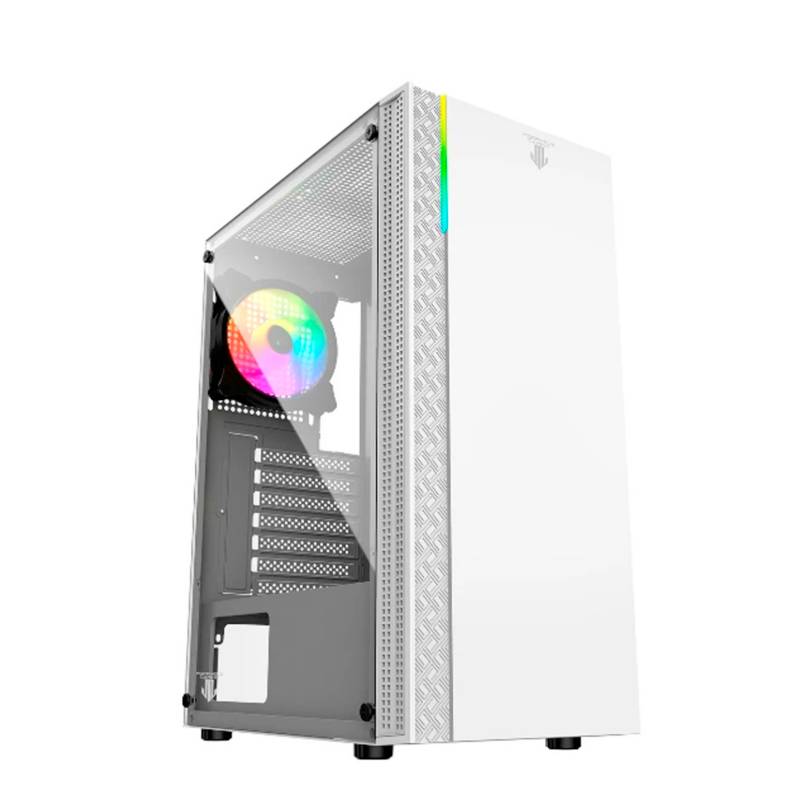 GABINETE MORPHEUS 8010-W VIDRIO TEMPLADO USB 3.0 X1 4 FANS ARGB 0