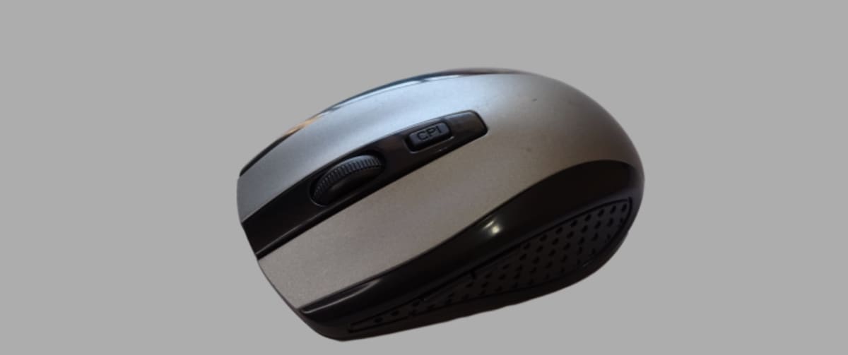 Mouse Inalámbrico 6 botones 4 colores 1600 dpi 1