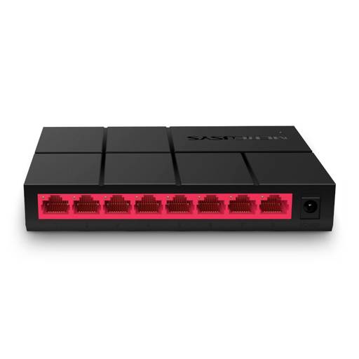 SWITCH DE RED MERCUSYS 8 PUERTOS 1000 MBPS PLUG AND PLAY4