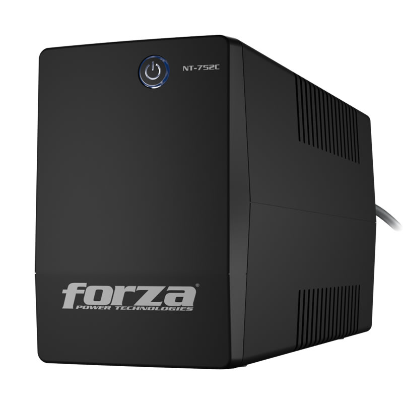 UPS INTERACTIVA FORZA 750VA / 375W 4 SALIDAS CEI RJ11 TORRE 220V NT-752C 0