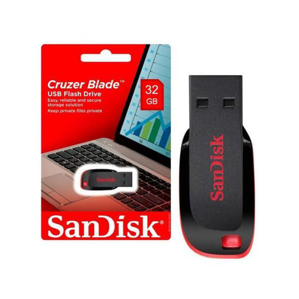 PENDRIVE SANDISK CRUZER BLADE 32 GB2
