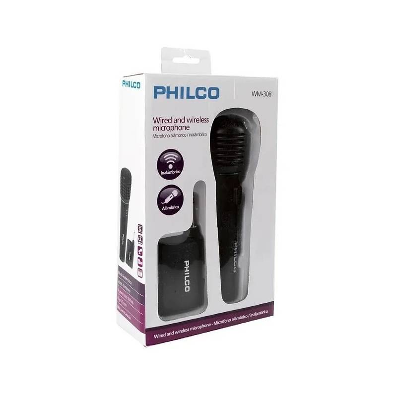 Micrófno Alámbrico/inalámbrico Philco Wm3083