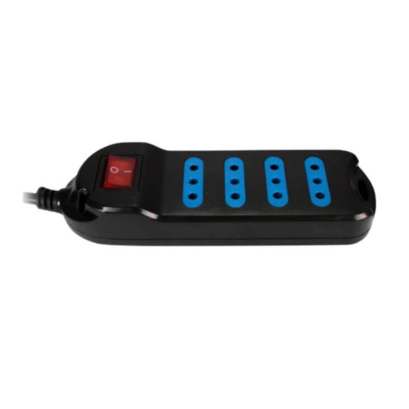 Alargador Philco 4 Entradas 3 Metros Con Switch Xt-302