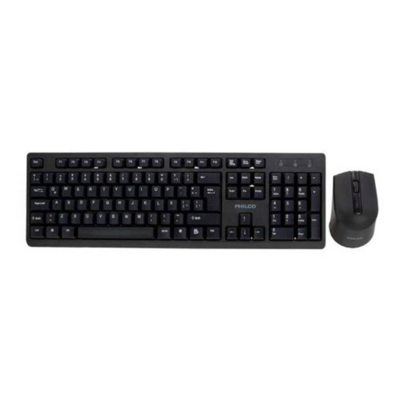 Kit Teclado Y Mouse Inalámbrico Philips C354 Spt6354 Inglés 0