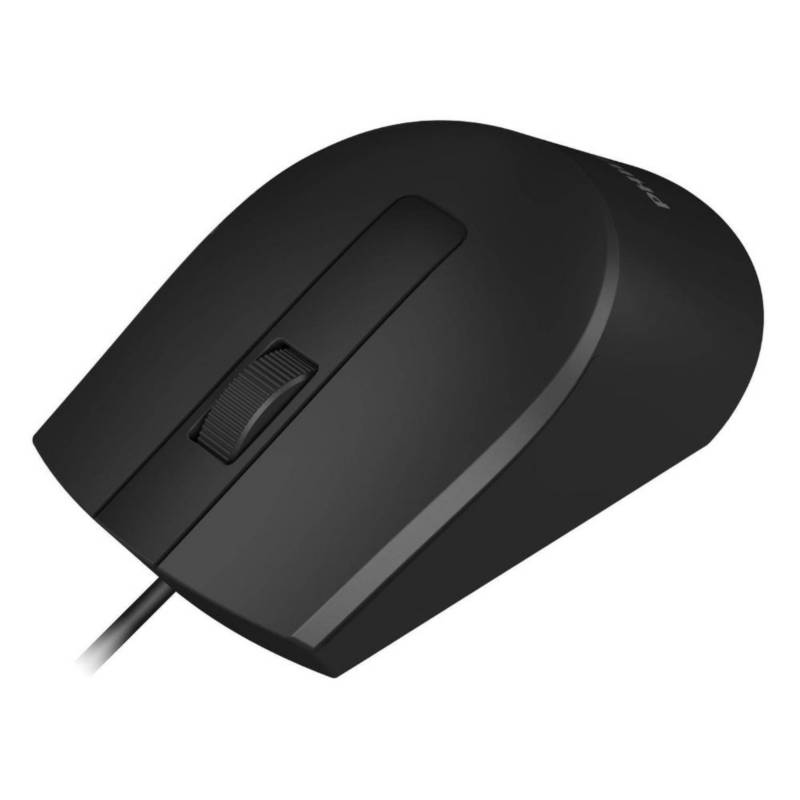 Mouse Philips Alámbrico M104 Spk7104 Negro4