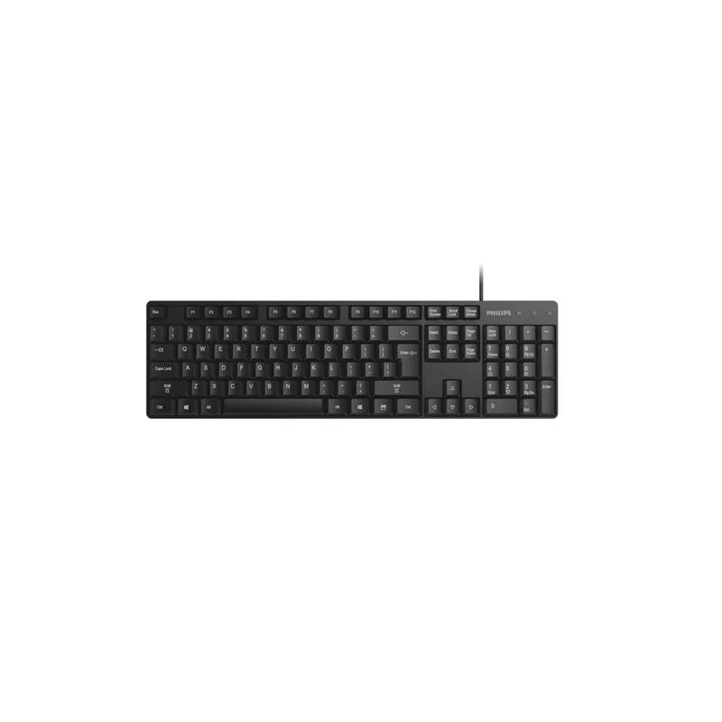Teclado Alambrico Philips K254 Spk6254 Negro4