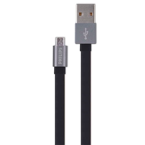 CABLE MICRO USB PLANO PHILIPS 2.0A DLC2518 0