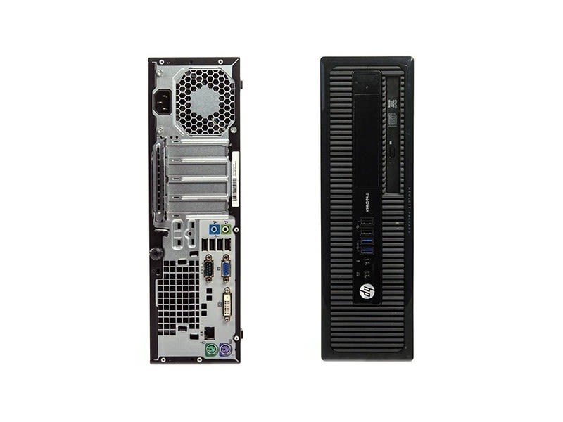 Kit Pc Hp Prodesk 400 G1 I5-4460 240Gb Ssd 1Tb Hdd 8Gb Ram Monitor Dell 19