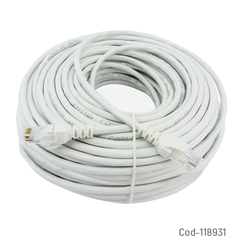 Cable De Red Cat 6 15 Metros Patch Cord Rj45 UTP Internet2