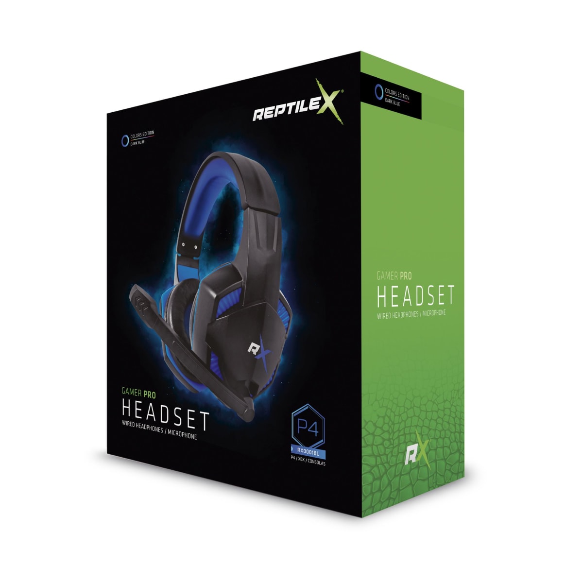 AUDIFONOS GAMER REPTILEX PS4/PC RX00014
