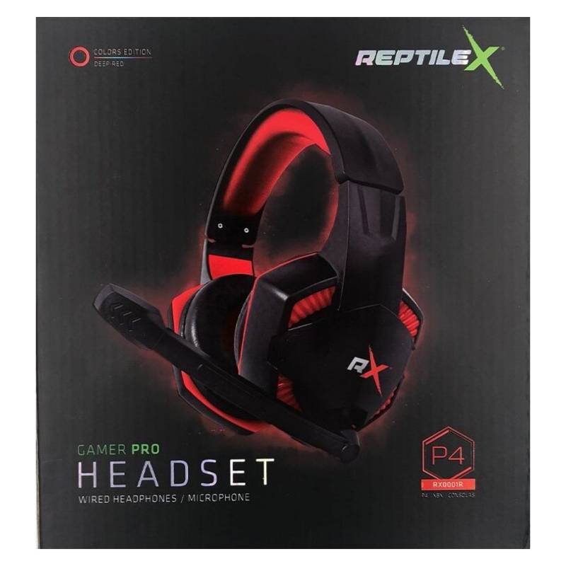 AUDIFONOS GAMER REPTILEX PS4/PC RX00015