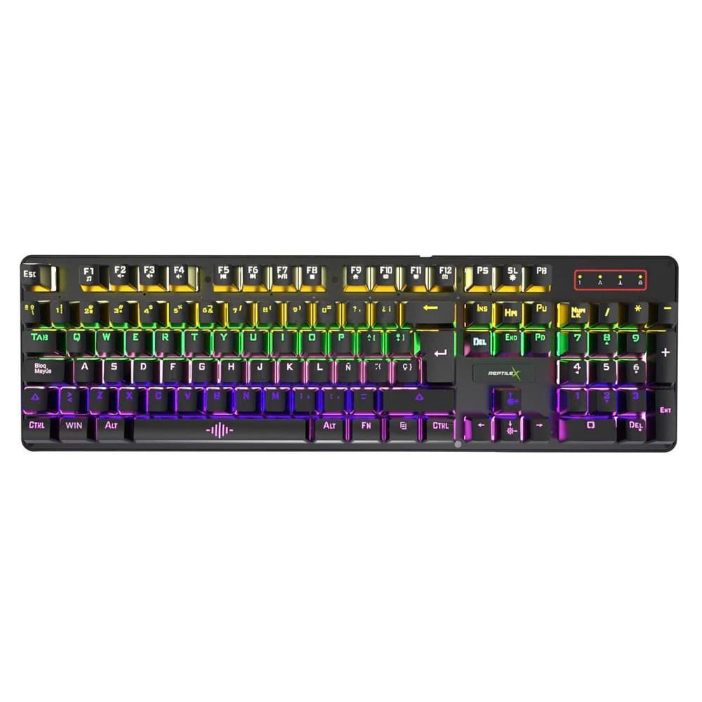 TECLADO GAMER MECANICO REPTILEX 104 TECLAS USB 2.0 RX0018 0