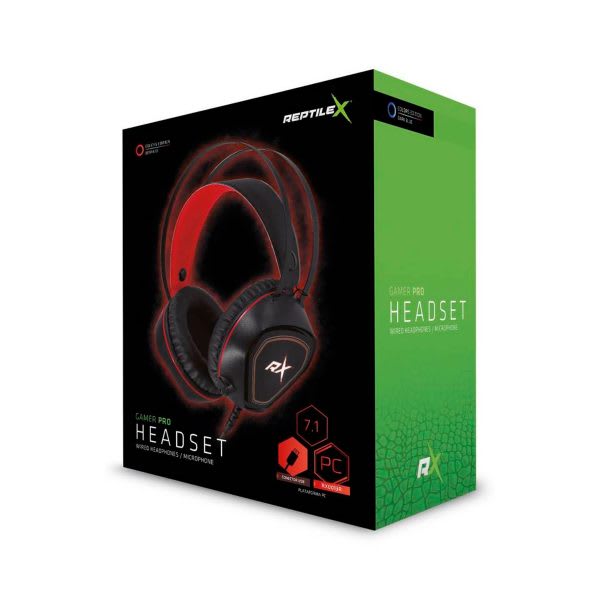 AUDIFONOS GAMER REPTILEX JACK 3.5MM PS4 XBOX RX0011R2