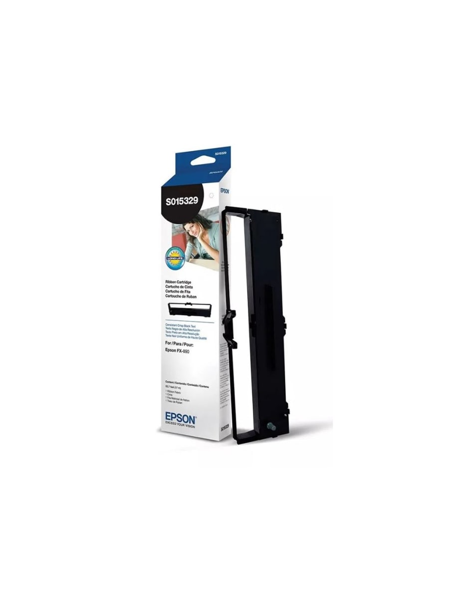 Cinta De Impresora Epson Fx-890 7.5Mill Caracteres Negro 0