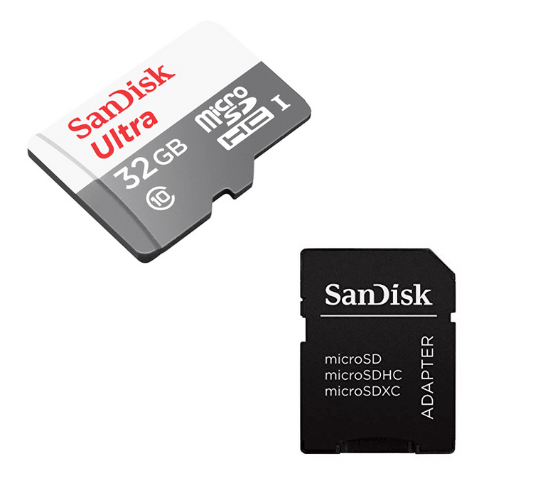 Tarjeta Micro SD SanDisk 32gb clase 101