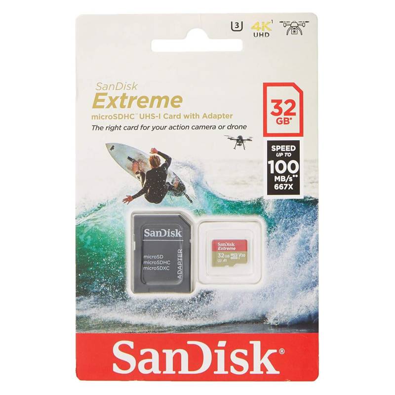 TARJETA MICRO SD SANDISK EXTREME 32GB2