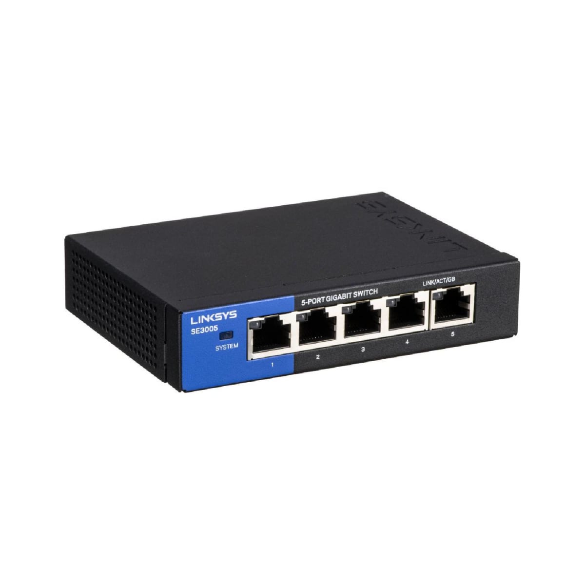 SWITCH LINKSYS SE3005 5 PUERTOS GIGABIT ETHERNET3