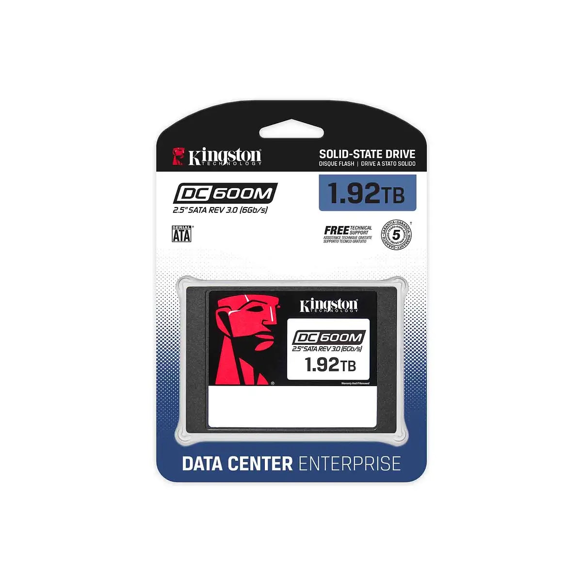 UNIDAD SSD KINGSTON DC600M 1.92TB 2.5