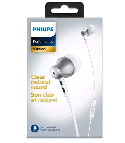  AUDIFONOS PHILIPS SHE8105 DEEP BASS 0
