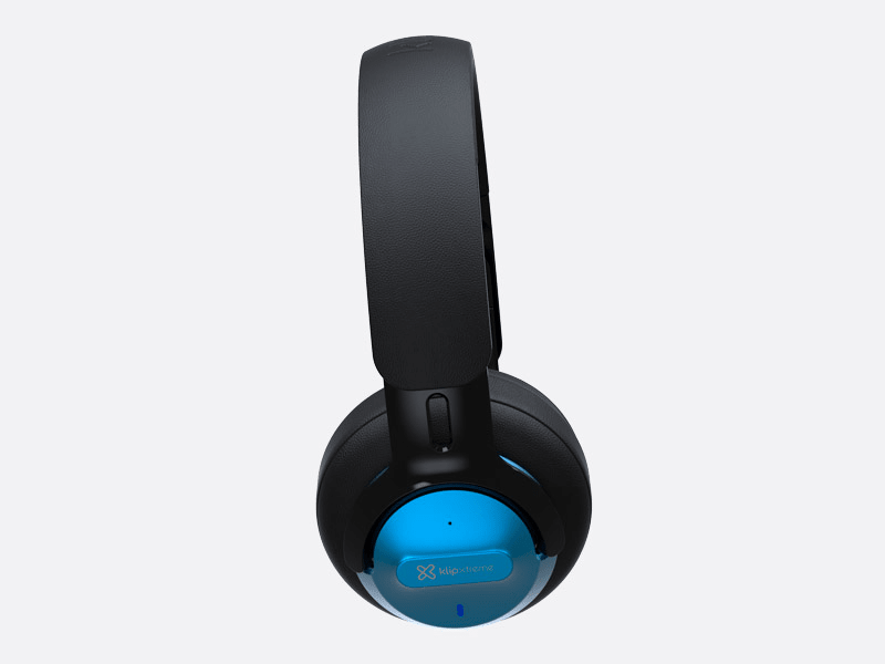AUDÍFONOS INALÁMBRICOS KLIP XTREME ANC BATERÍA 44HORAS BT 5.0 KNH-750BL3