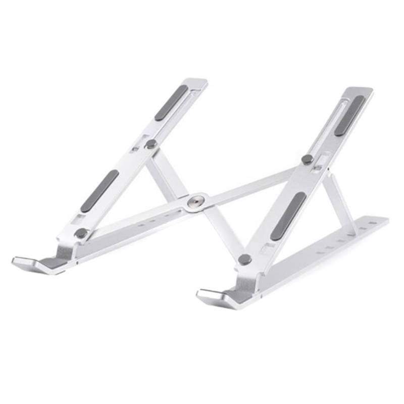 SOPORTE PARA NOTEBOOK/MACBOOK REGULABLE ALUMINIO 14