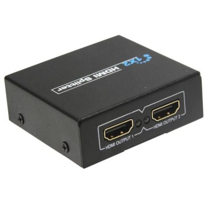 Splitter Switch Hdmi 1.4 1080p Activo Amplificador 2 Salidas2