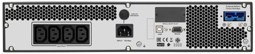 UPS EASY UPS APC SAI 2000VA 1600W CA 220/230/240 V MONTAJE EN BASTIDOR RS-232 USB 4 SALIDAS C/KIT2