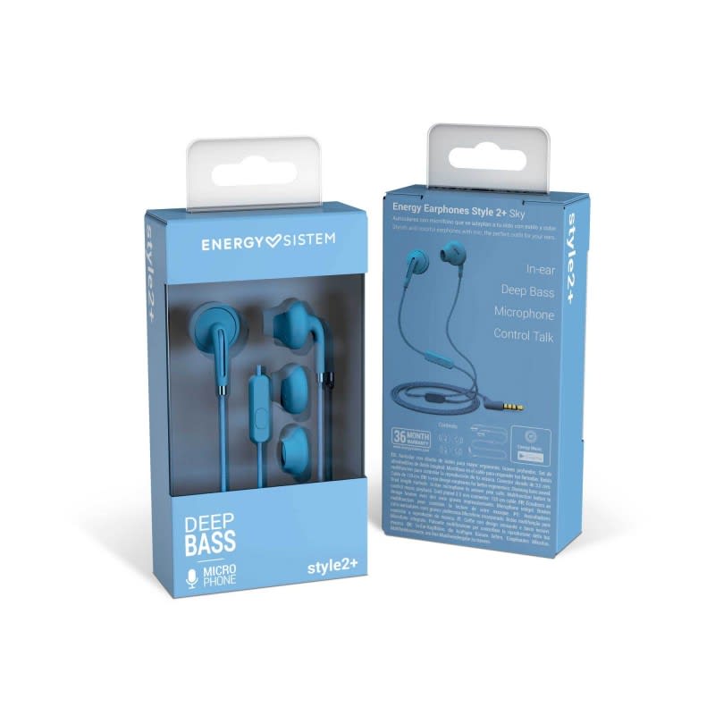 AUDIFONOS ENERGY EARPHONES STYLE 2+  DEEP BASS4