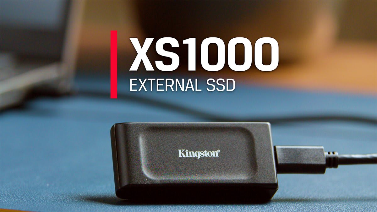 Unidad SSD Externo Kingston XS1000 2TB USB3.2 Gen2 Lec1050MBs Esc1000MBs Negro2