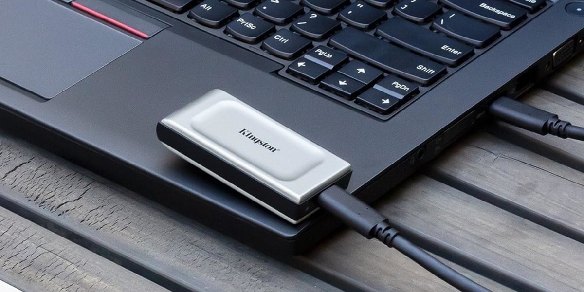 UNIDAD SSD EXTERNO KINGSTON XS2000 1TB USB-C LEC 2000 MB/s ESC 2000 MB/s2