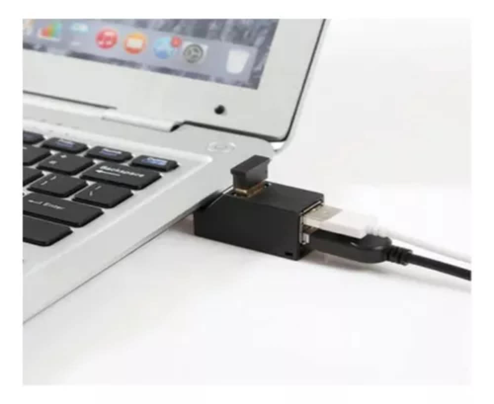 MINI HUB USB 3.0 / 2.0 TECNOLAB 3 PUERTOS TL1342