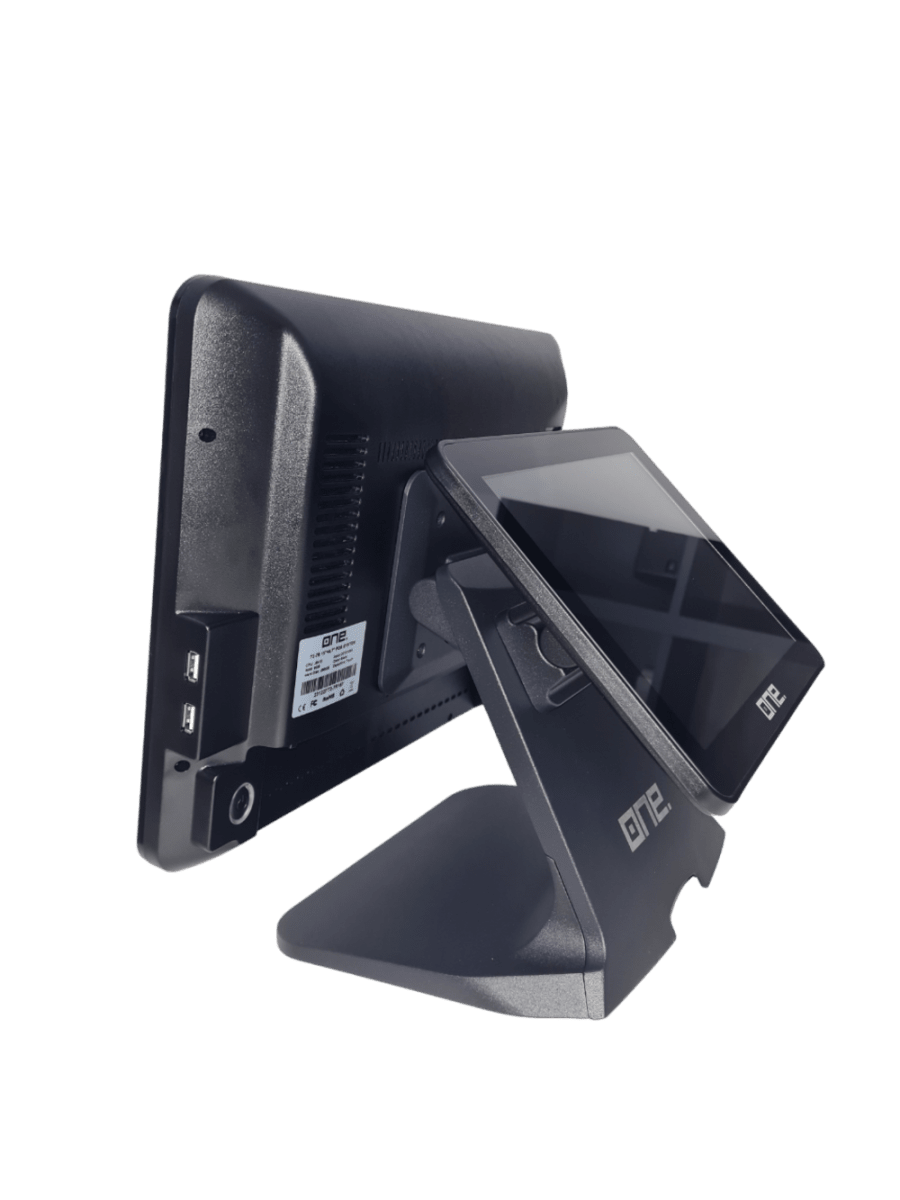 POS ONE T2-7000R 15 PULGADAS CELERON J6412 8GB RAM 256GB SSD WIFI/BT SIN SO + SEGUNDA PANTALLA 9.7