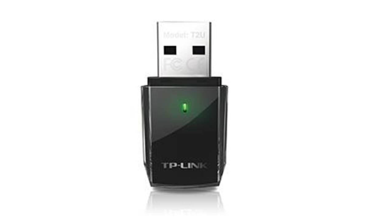 Adaptador Inalámbrico USB TP-Link Archer T2U Banda Dual AC600 Wi-Fi 2.4GHz/5GHz2