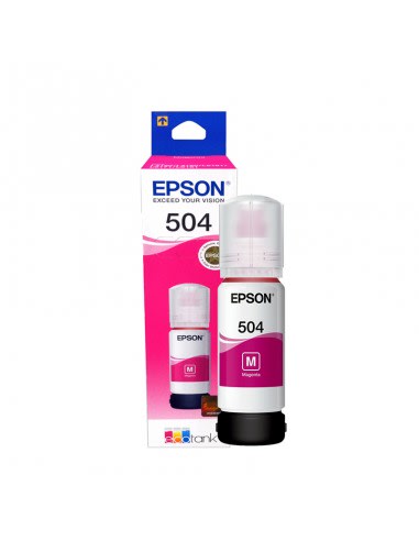 Botella De Tinta De Impresora Epson L4150 L4160 L6161 L6171 L6191 L4260 T504320-Al 70Ml Magenta2
