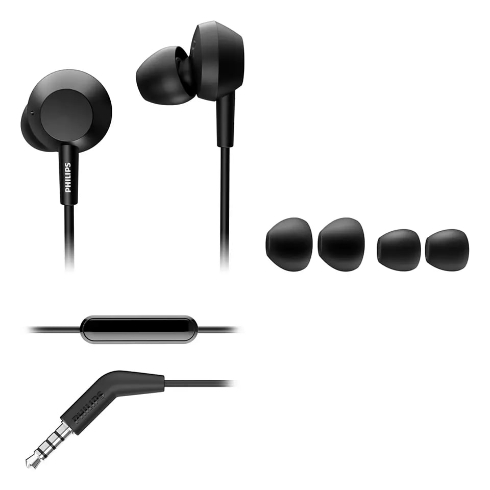 Audifonos Philips Tae4105 Xbass Con Micrófono5