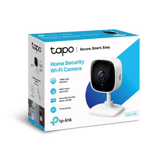 Camara De Seguridad Wifi Tp-link Tapo C100 Fullhd 1080p2