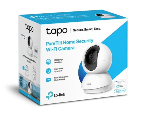 Cámara de Seguridad TP-Link Tapo Smart C200 2Mp Visión Nocturna2