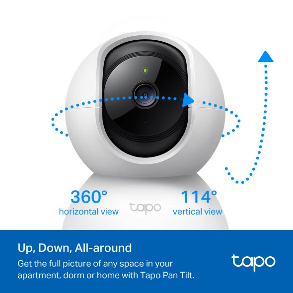 Cámara de Seguridad TP-Link Tapo C210 Tapo Smart 3MP Visión Nocturna3