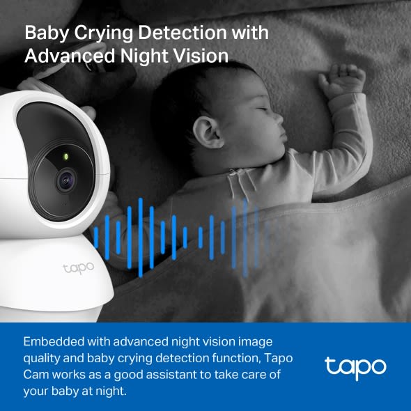 Cámara de Seguridad TP-Link Tapo C210 Tapo Smart 3MP Visión Nocturna4