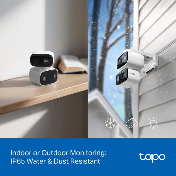 Camara De Seguridad Tp-link Tapo C246d Doble Lente 2k Vision5