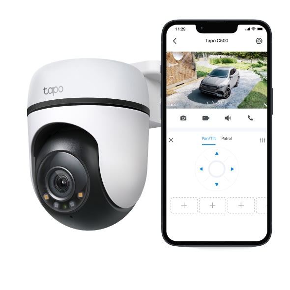 Cámara de Vigilancia TP-Link Tapo C500 Wi-Fi 360° Exteriores Detección IA FHD 1080p IP653