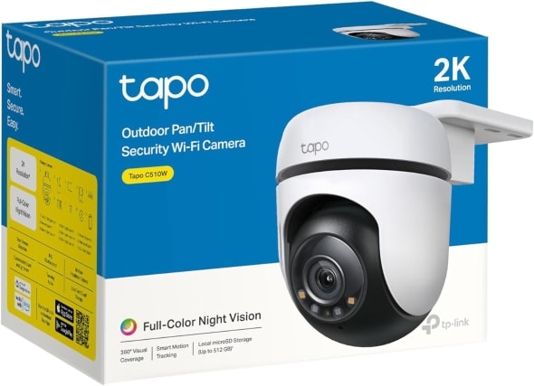 Cámara inteligente Tp-link Tapo C510W Wi-Fi 360º 2k IP652